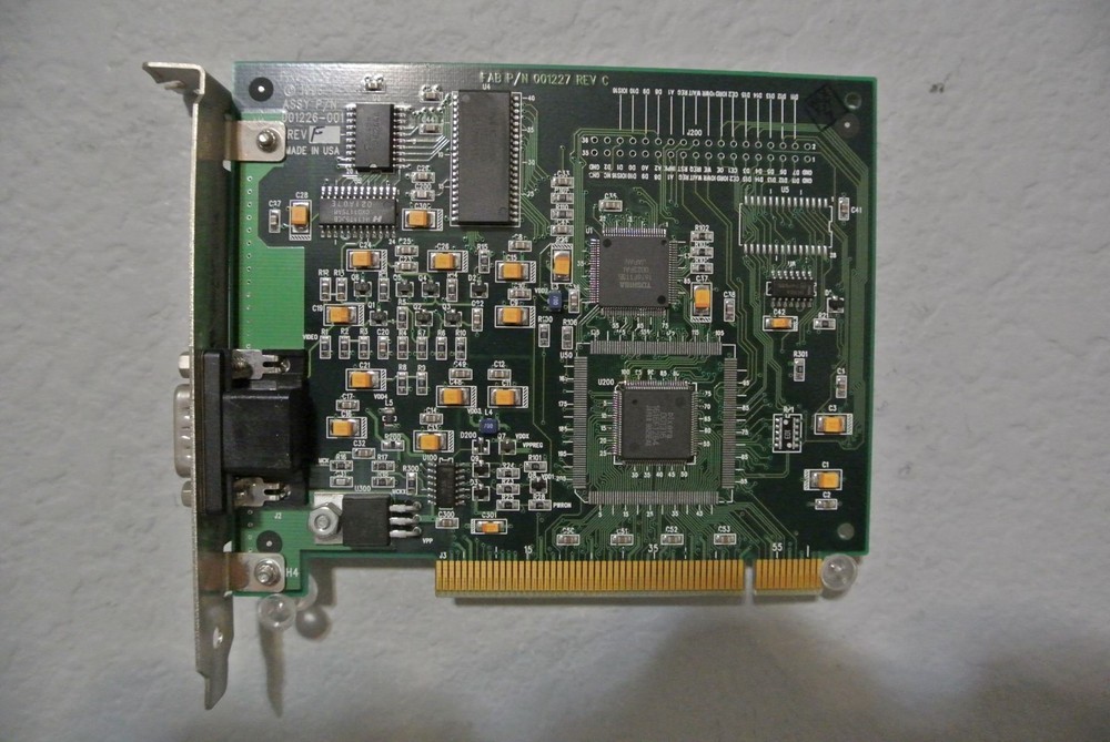 Pixera 001226-001 Pro Microscope Camera pci Interface Card Frame Grabber 001227