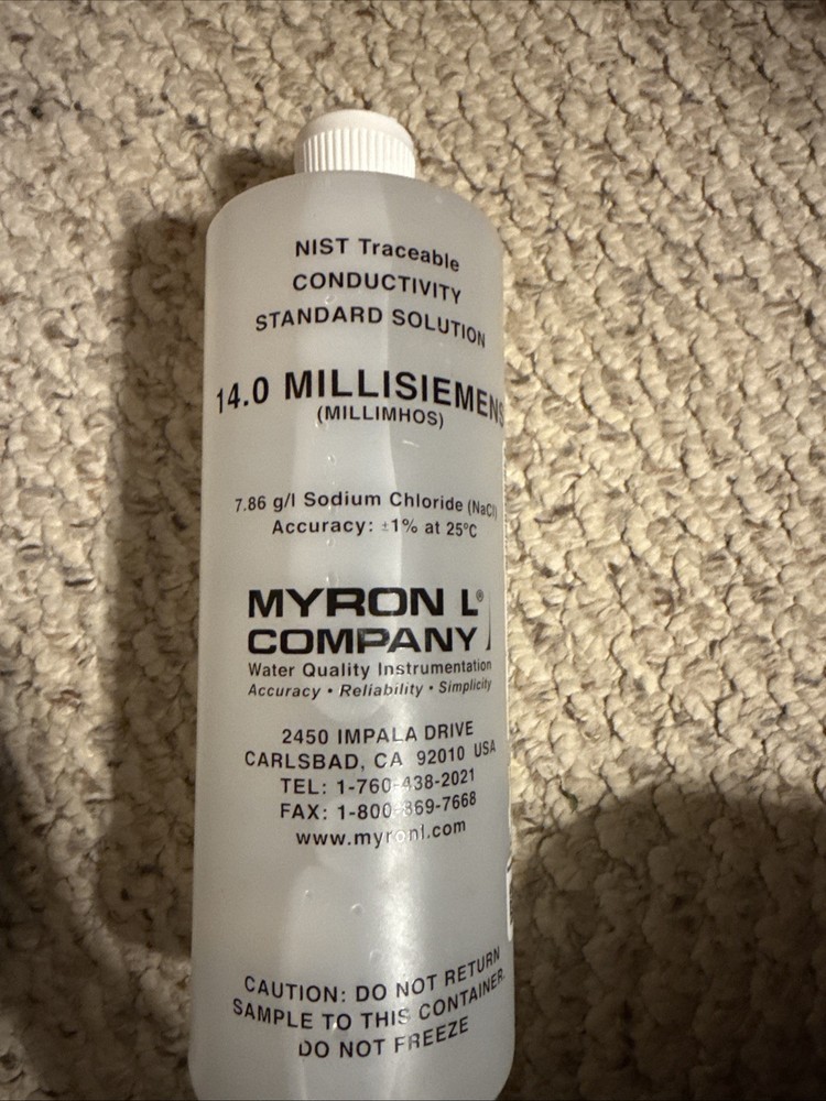 NIST traceable Conductivity Standard Solution