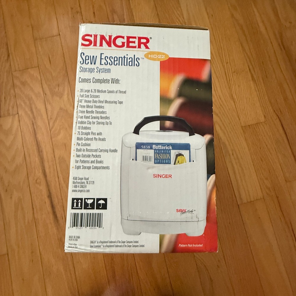 NEW Singer Sew Essentials Storage System Full With Extras