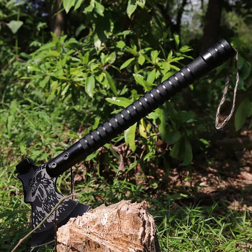 Wolf Tactical Survival Axe – Rugged Outdoor Tool | PrepPro