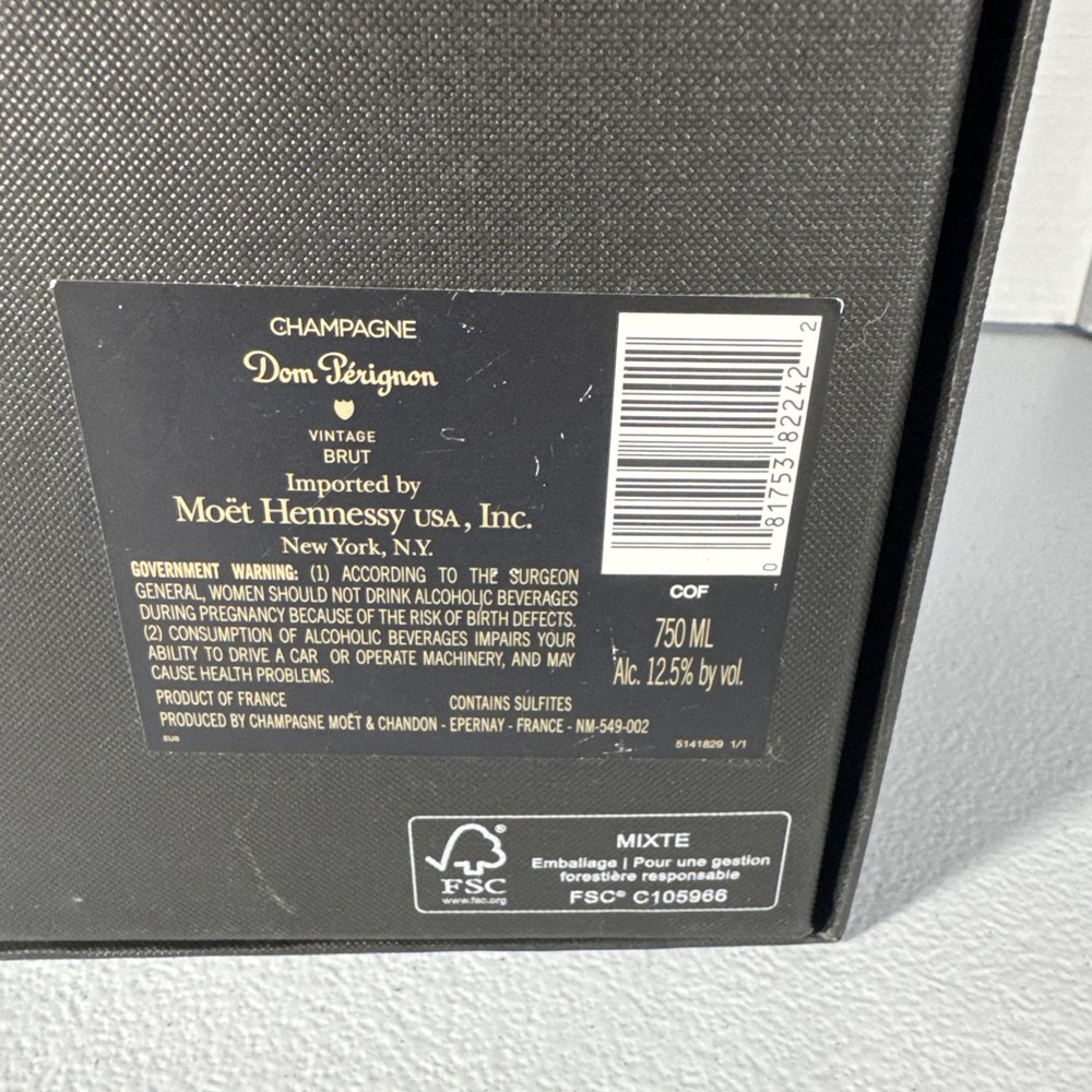 dom perignon empty box