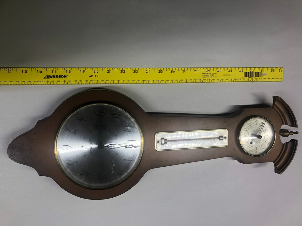 Seth Thomas Clock Comb "WEATHER SPIRT" Mod. E322-016 (3129)