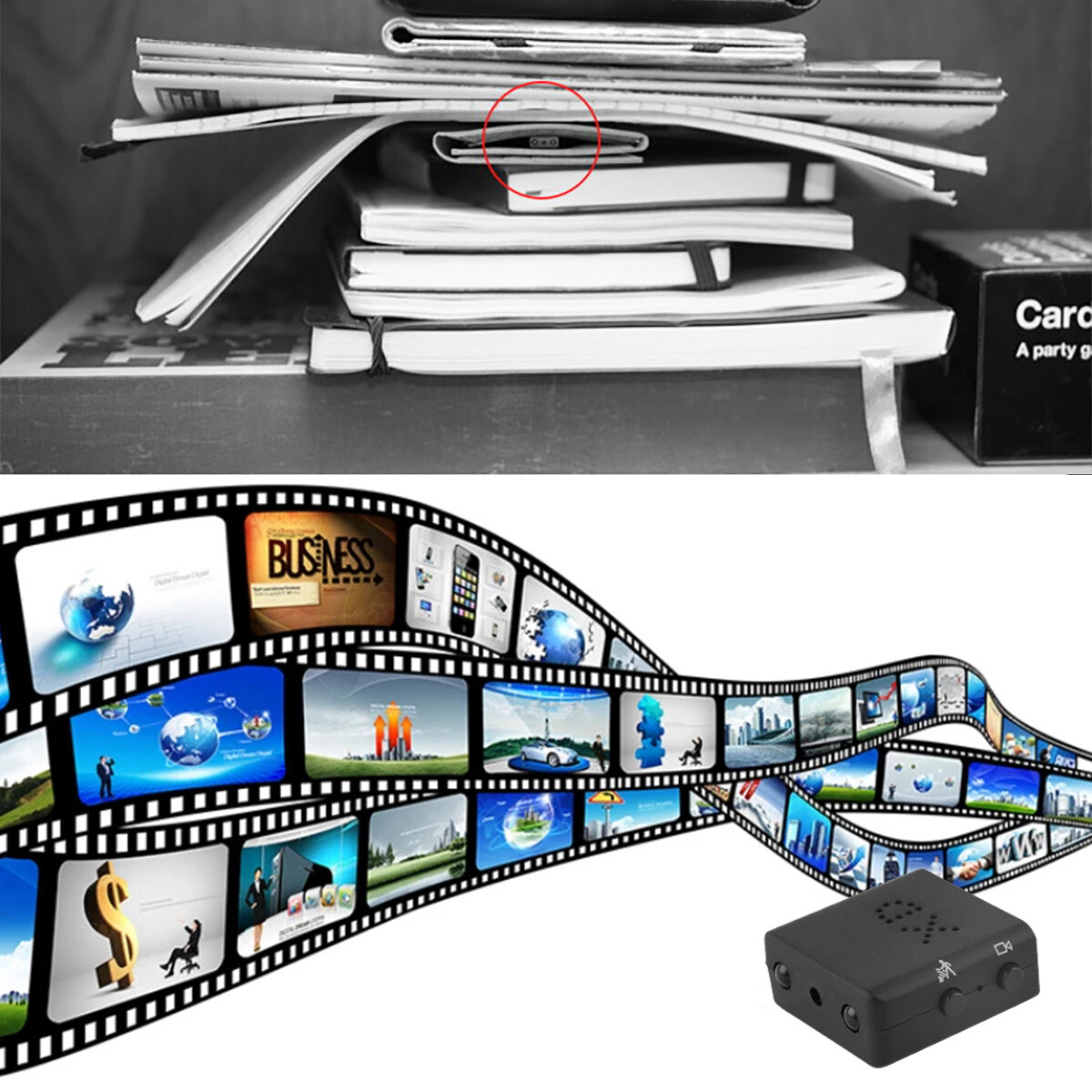 1080P HD Mini Camera Motion Detection Night Vision Recording Home Security Cam