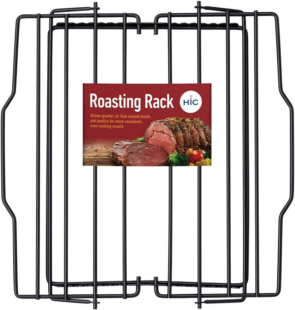 HIC Kitchen Roasting Racks, Adjustable, Non-Stick