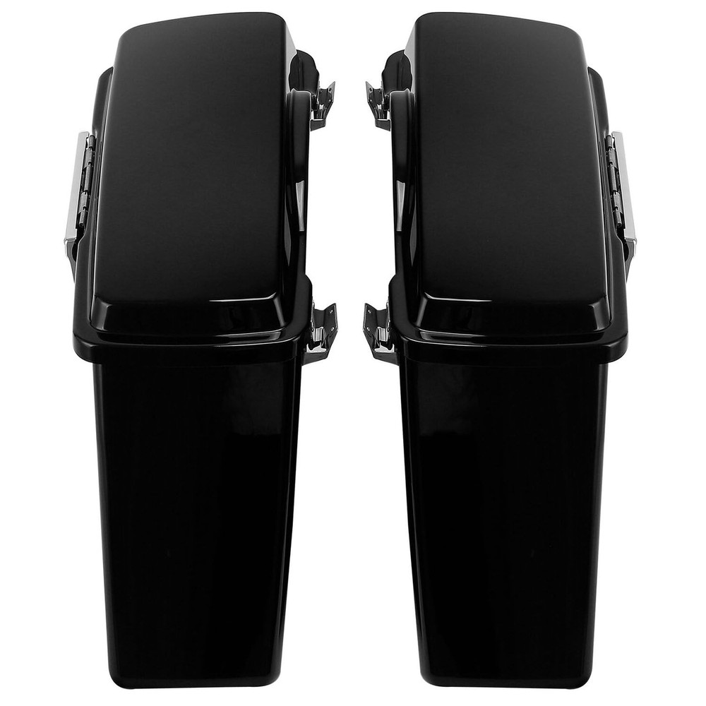 Black Hard Saddlebags Conversion Bracket ABS Plastic BHSCBFFHHS8