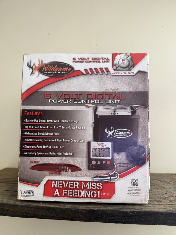 Wildgame Innovations Evolution 6v Digital Feeder Kit