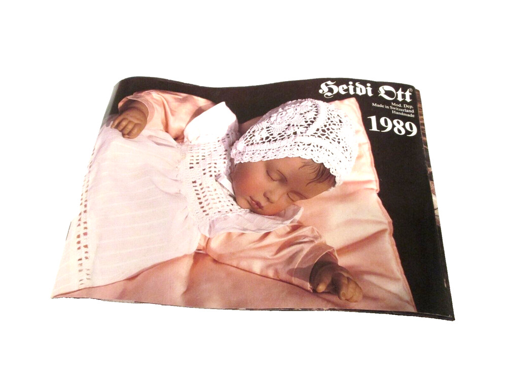 Vintage Heidi Ott Doll Catalog 1989