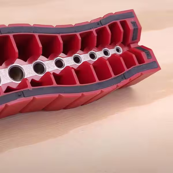 Drill Block Plus Handheld Drilling Guide w/9 Bushing Sizes - Easy To Cut On Flat