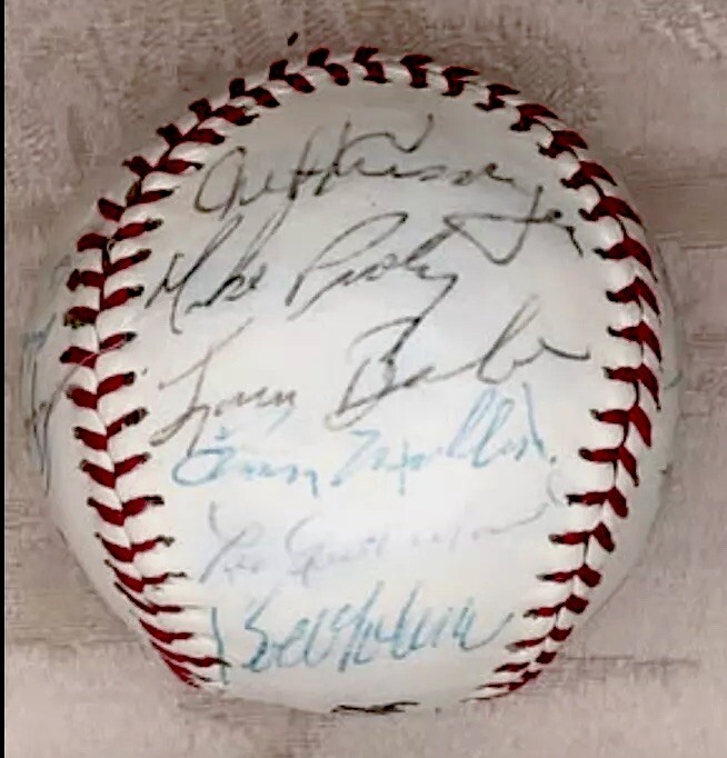 1980 Chicago White Sox Team Signed Baseball