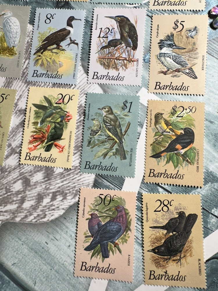 British Barbados Stamp # 495-511
