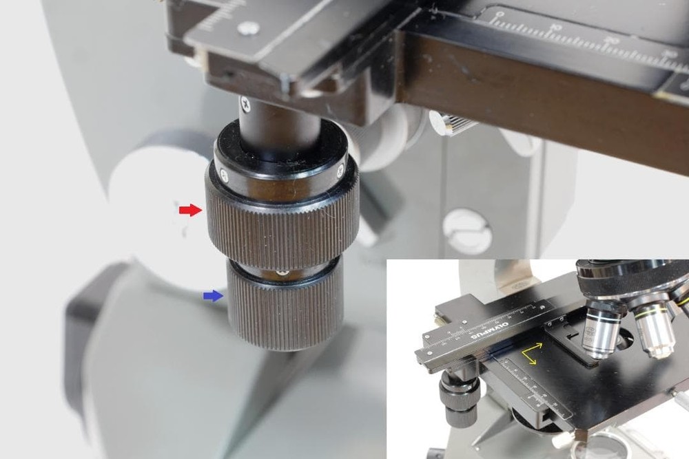 microscope antique collectible Olympus' "EHS" microscope