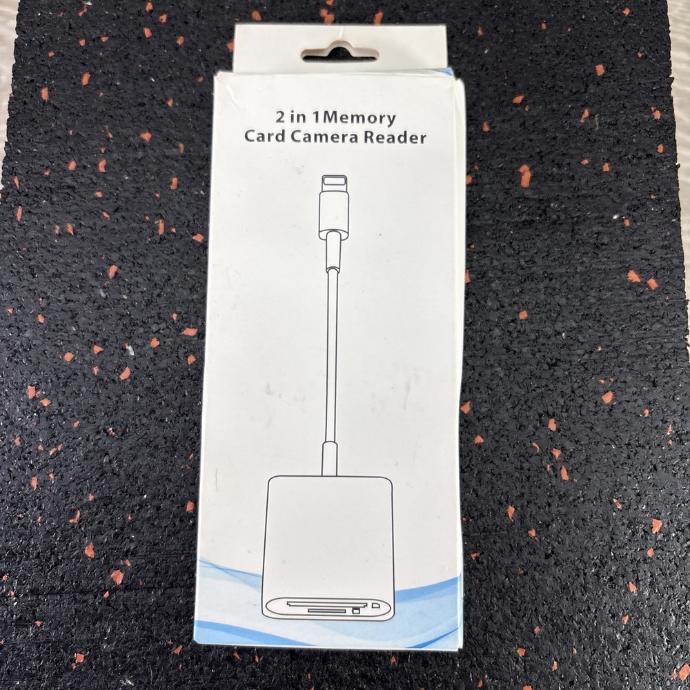 iPhone Lightning to SD/ TF Card Camera Reader 2 in 1 Memory