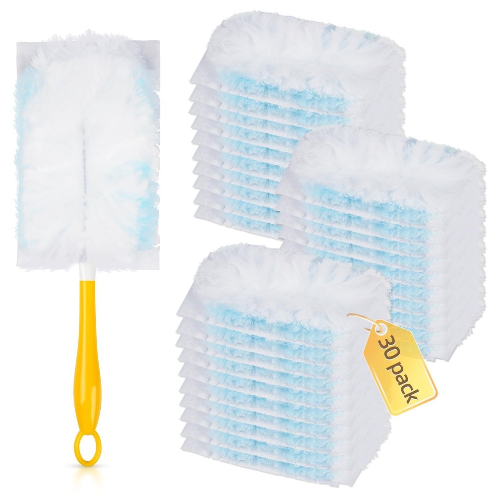 30 Count Duster Refills Compatible with Dusters 180° Handle Dusters, 180