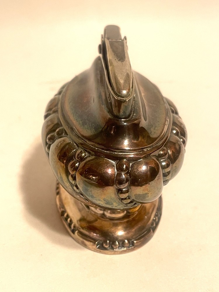 Vintage “Crown” Silver-Plated Ronson Table Lighter