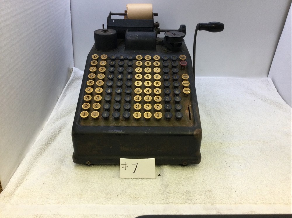 Burroughs Portable Adding Machine