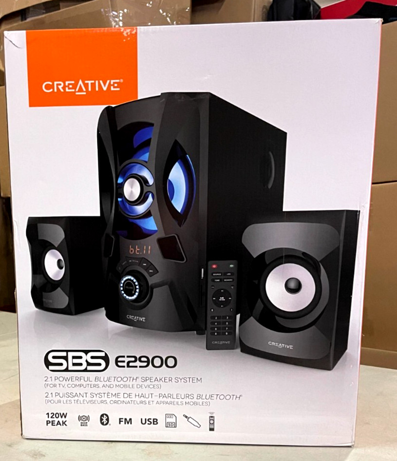 Creative SBS E2900 2.1 Powerful Wireless Speaker System