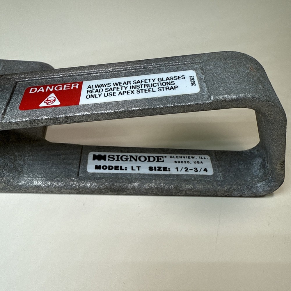 STRAPPING TOOL * SIGNODE * MODEL LT * 1/2-3/4