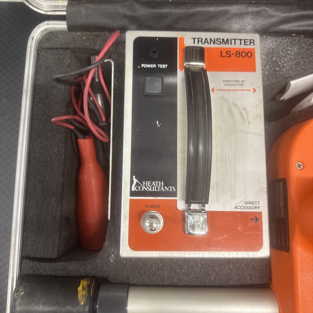 HeathTech LS-800 Cable Line Pipe Locating System .AS IS