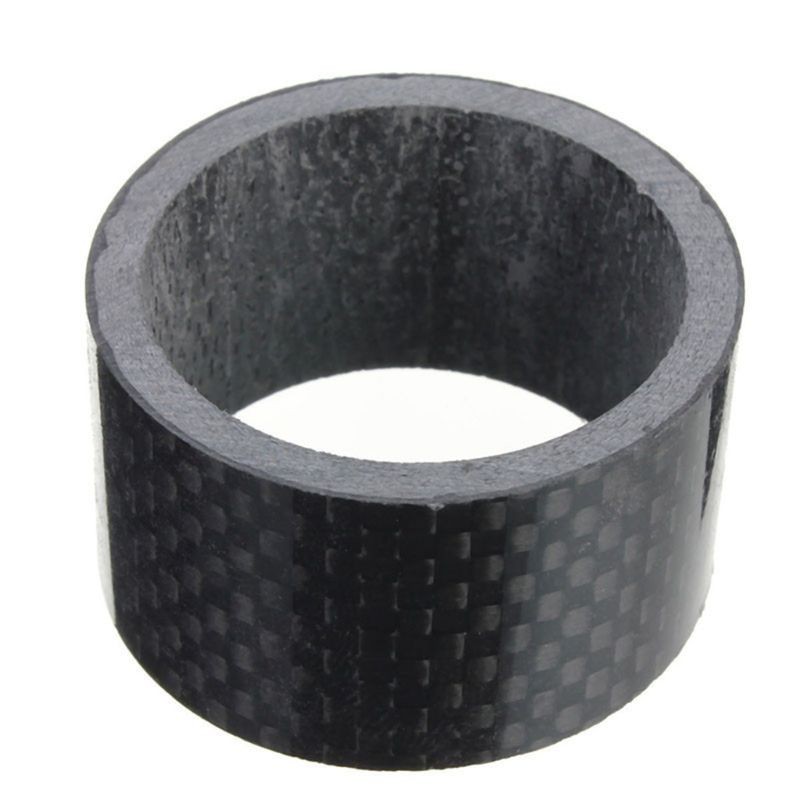 5Pcs Carbon Fiber Headset Spacers Set Threadless Front Stem Fork