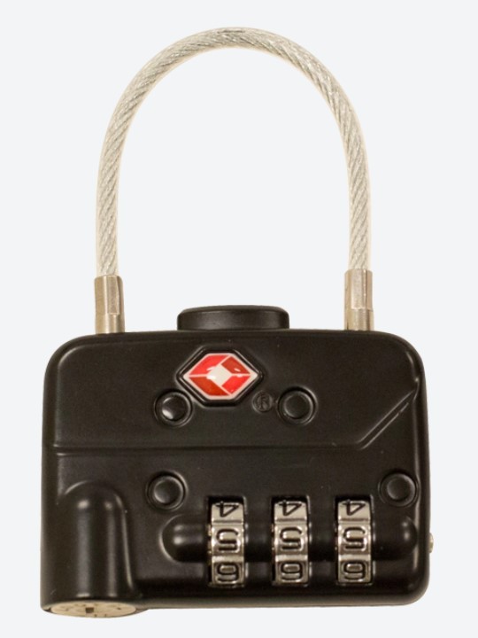 SKB 1SKB-PDL-C TSA Combination Cable Padlock - 2 Per Pack