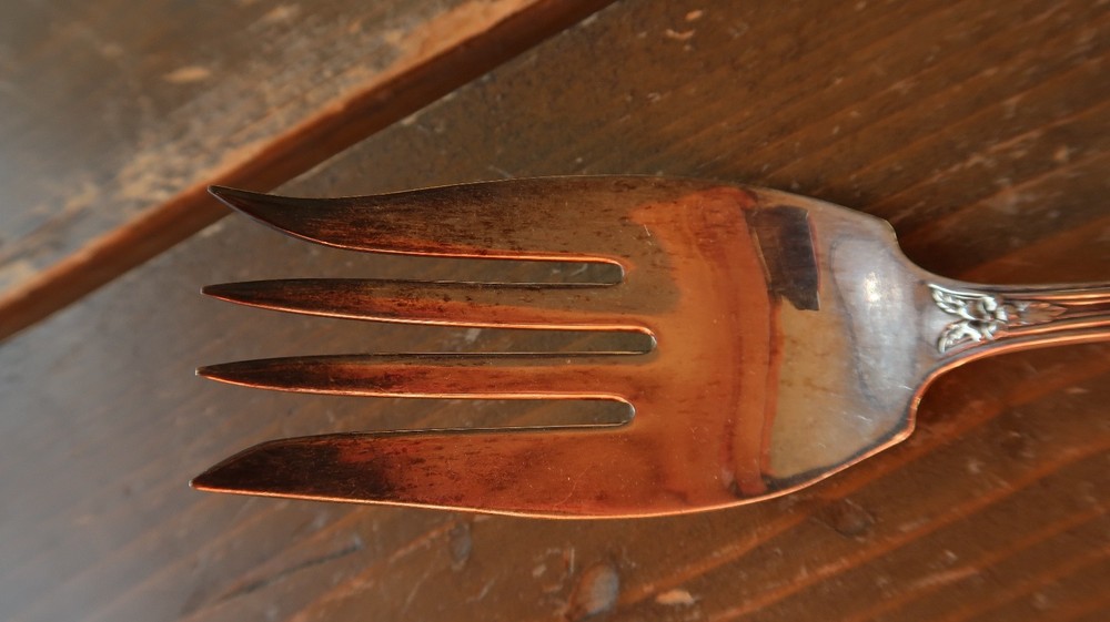 Antique Silverplate Cold Meat Fork by CSP C S P