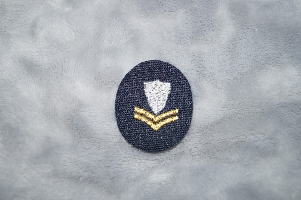 US Coast Guard Garrison E-5 Embroidered Cap Military Patch
