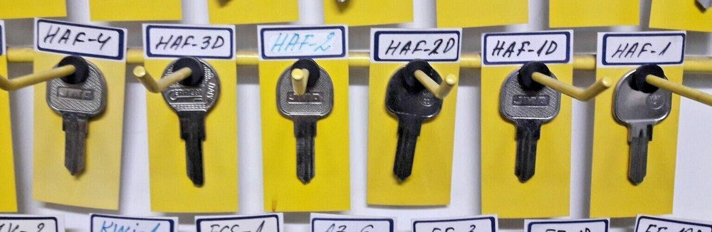 10 X HAFELE Key Blanks