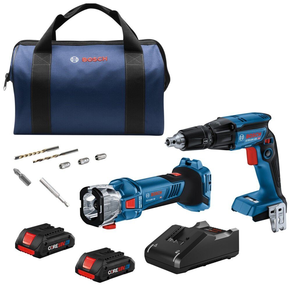 Bosch 18V 2 Tool Combo Kit Refurbished