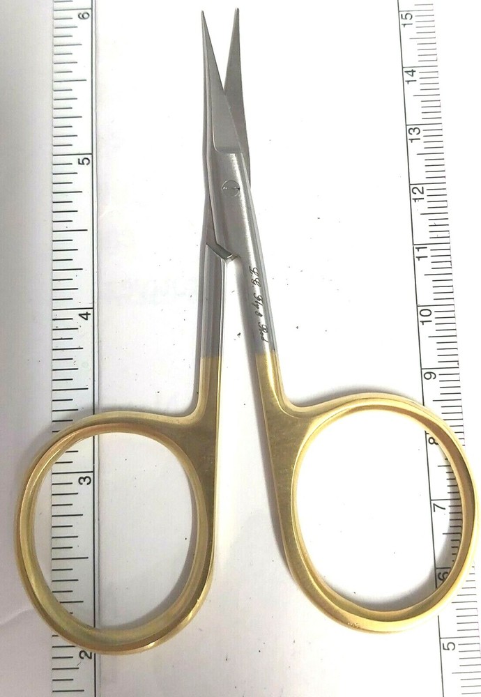 LG  " MICRO TIP SCISSORS " 4"  Fly Tying Precision Scissors Tip