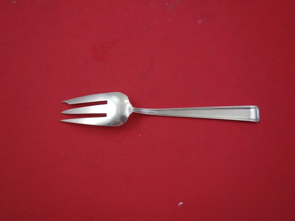 Compton Thread by Blackinton Sterling Silver Dessert Fork 3-tine 5 3/8"