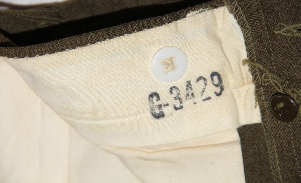 ORIGINAL POST WWII WOOL FIELD TROUSERS