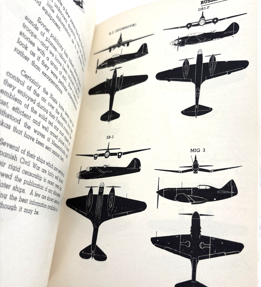 1943 Elementary & Advanced Aircraft Identification by Major Frederick Hazard