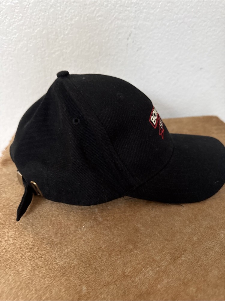 Bon Jovi 2022 Tour Black Strap Back Baseball Style Cap One Size Rock N Roll