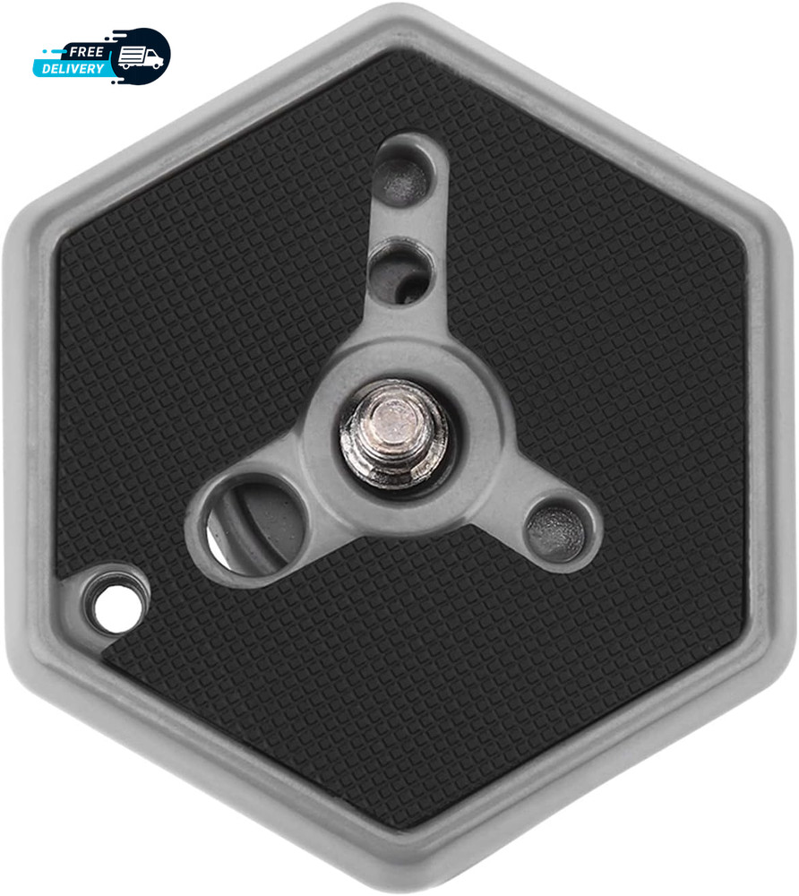 Bogen Hexagon Quick Release Plate for Tripod Camera