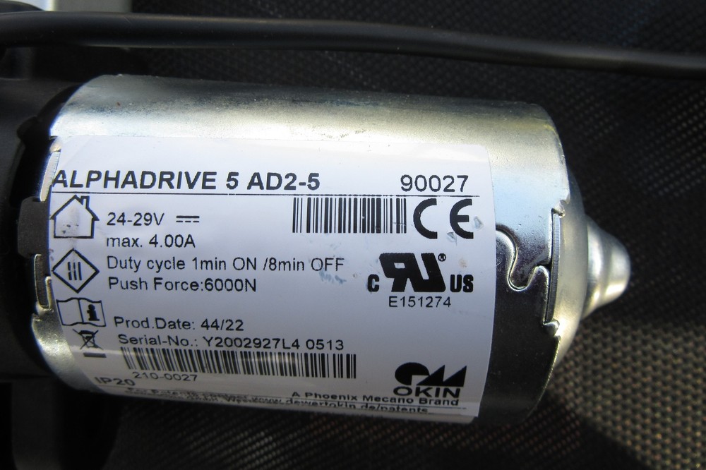 Okin Alphadrive 5 AD2-5 Motor Actuator adjustable bed base 90027