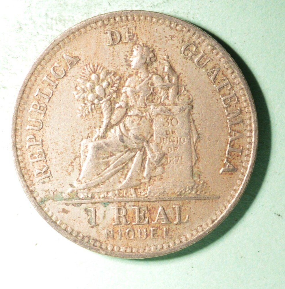 Guatemala 1 Real 1911 - InvD-291