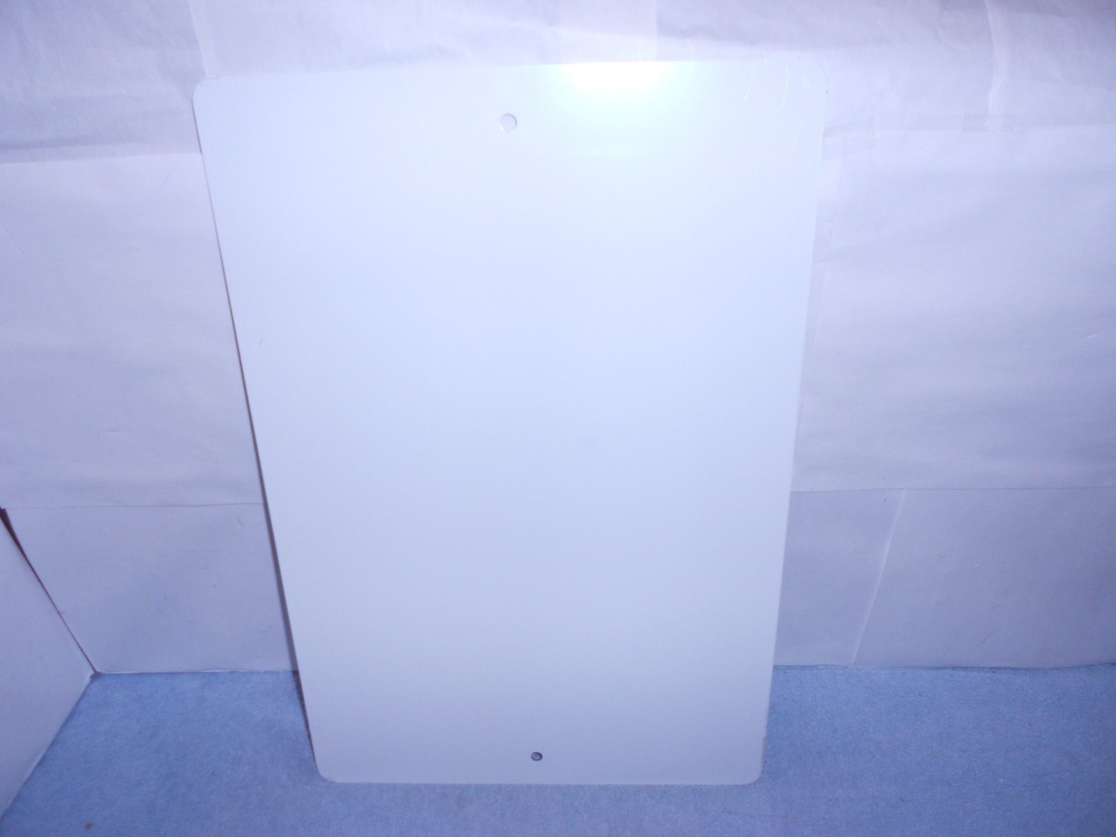 VINTAGE 12x18in NEW GLIDDEN PAINT PROFESSIONAL PARKING ONLY ADV SIGN METAL -X134