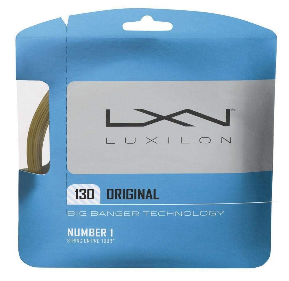 Luxilon Original Tennis String - Set, Amber 1.30mm