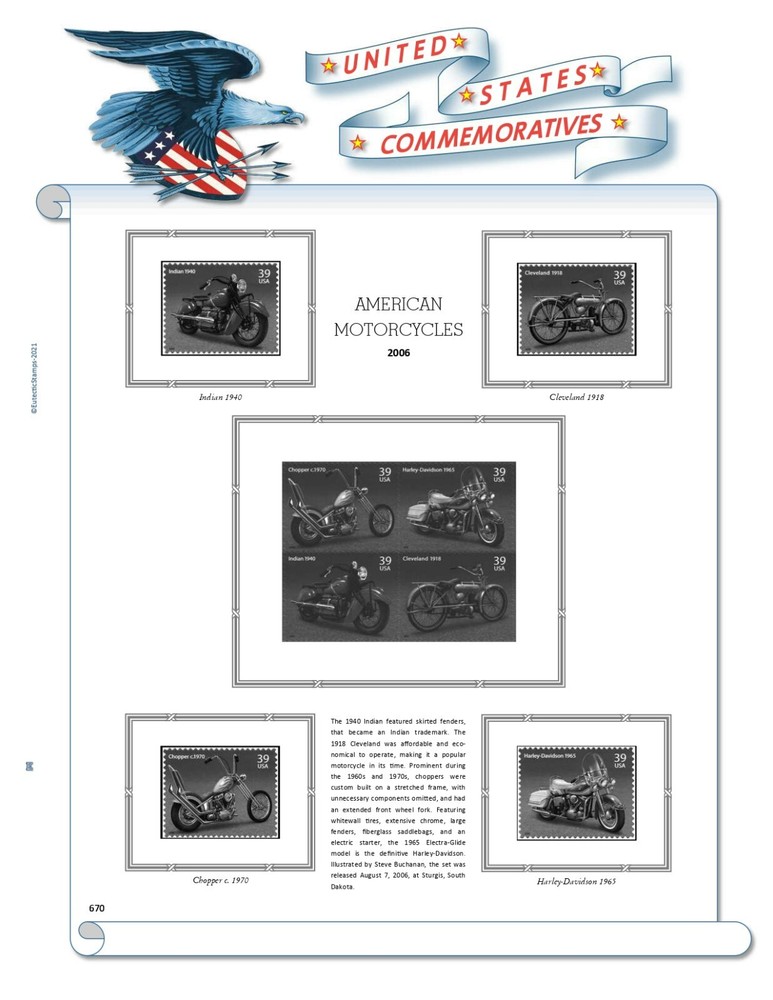 2006 U.S. Commemorative Singles COMPLETE Supplement (White Ace Alternative)