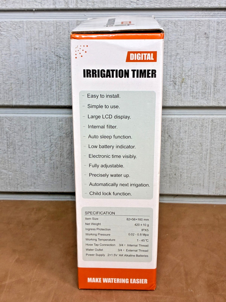 Digital Irrigation Timer Model HCT-311 ~ Easy to Install ~ Fully Adjustable NIB