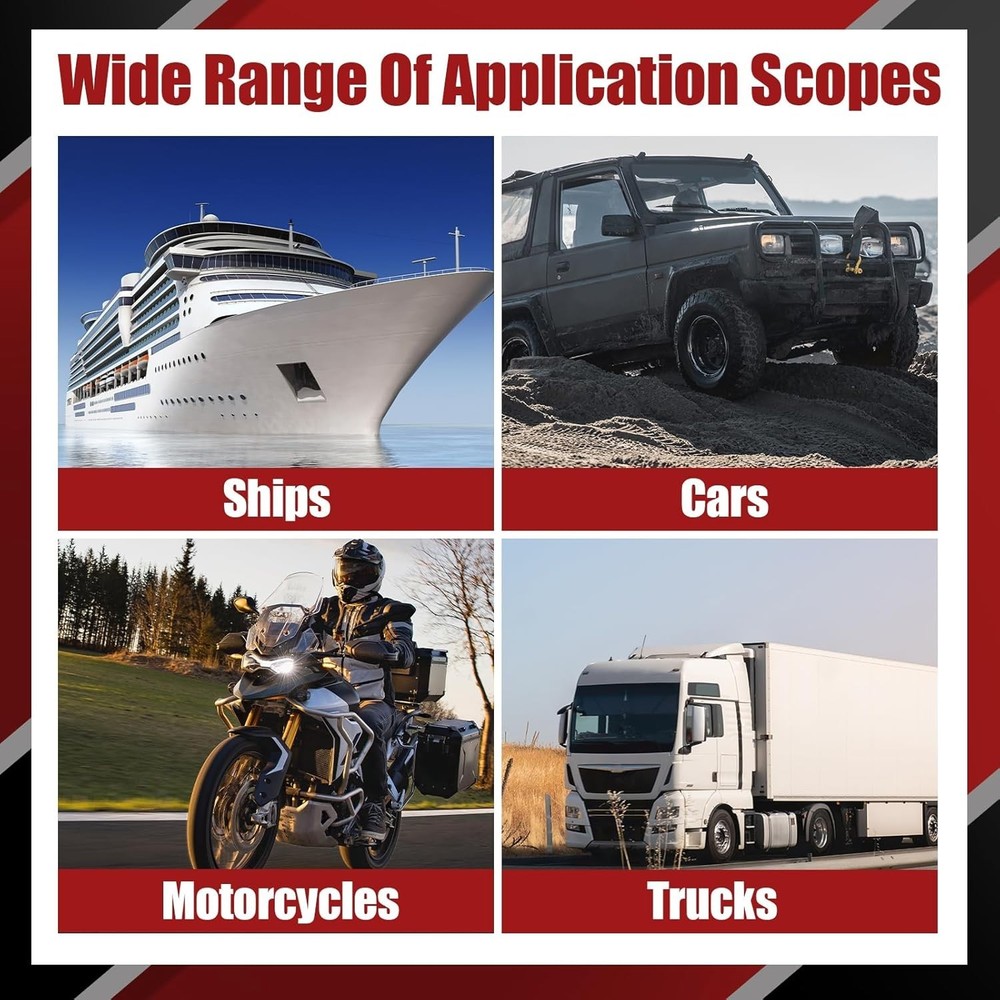 4PCS Heavy Duty Toggle Switch for 12V/24V Accessory Power Replacement