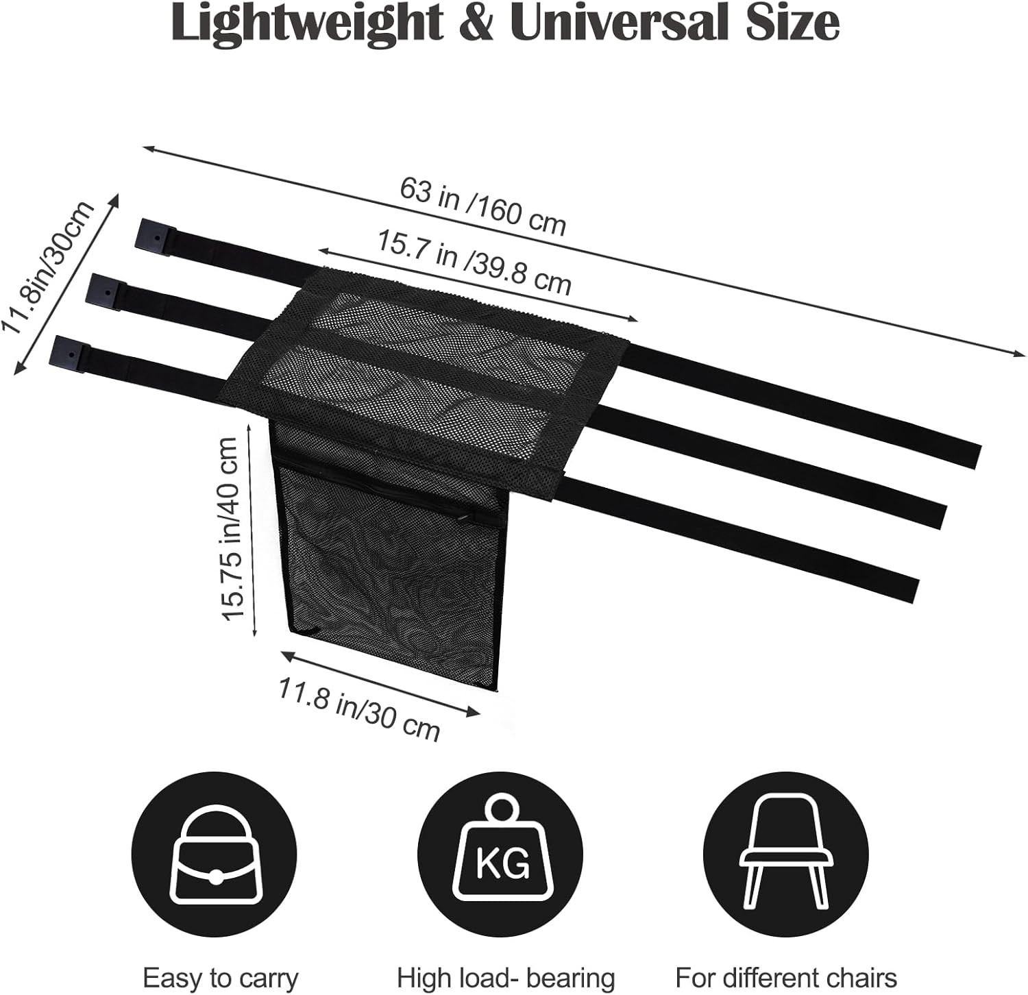 Universal Tree Stand Seat Replacement with Pocket, 16 X 12Inch Lightweight Repla