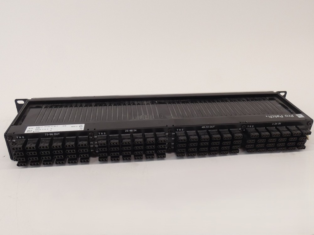 ADC Pro Patch PPP1248-E3-NN-S Programmable Audio Patch Panel