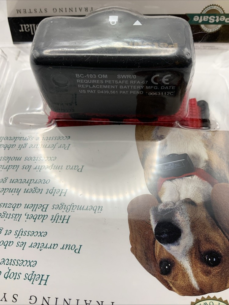 Petsafe Pet Safe Wireless BC-103 OM Basic Dog Bark Control Training Collar - NEW