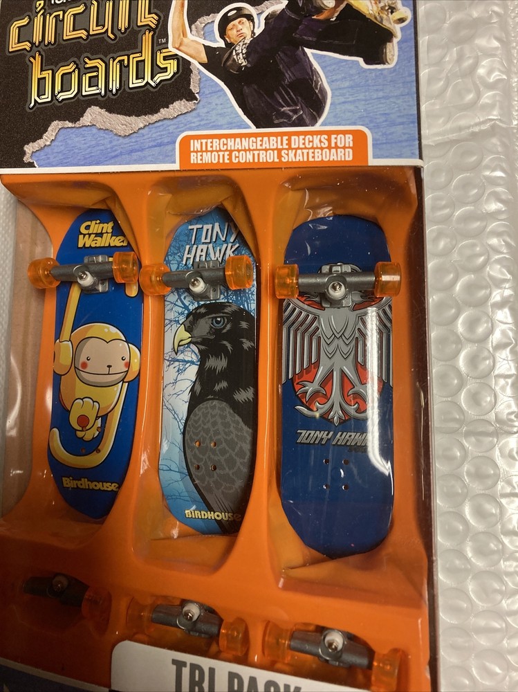 HEXBUG Tony Hawk Circuit Boards Tri Pack/Birdhouse/Interchangeable Decks
