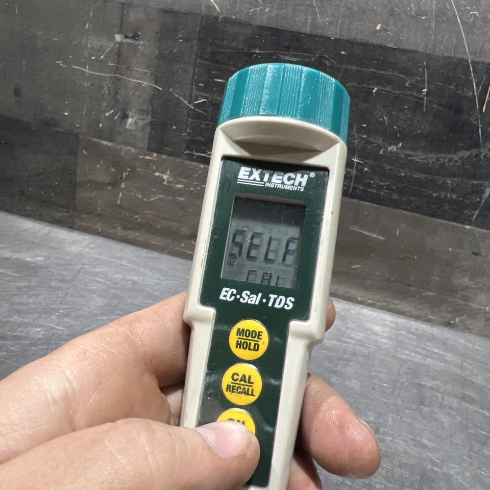 EXTECH ExStik ll EC/TDS/Salinity/Temp Meter EC400 Used Surplus