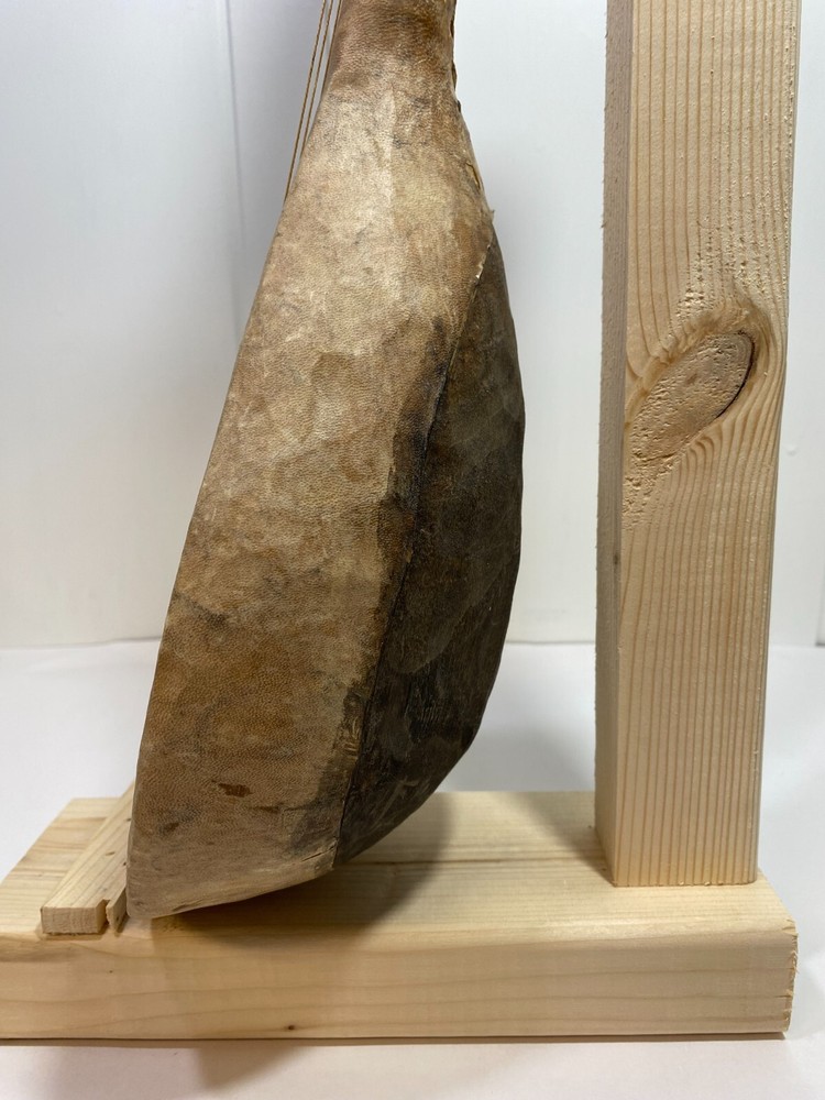 Vintage Handcrafted MiddleEastern Three String Instrument w/Stand