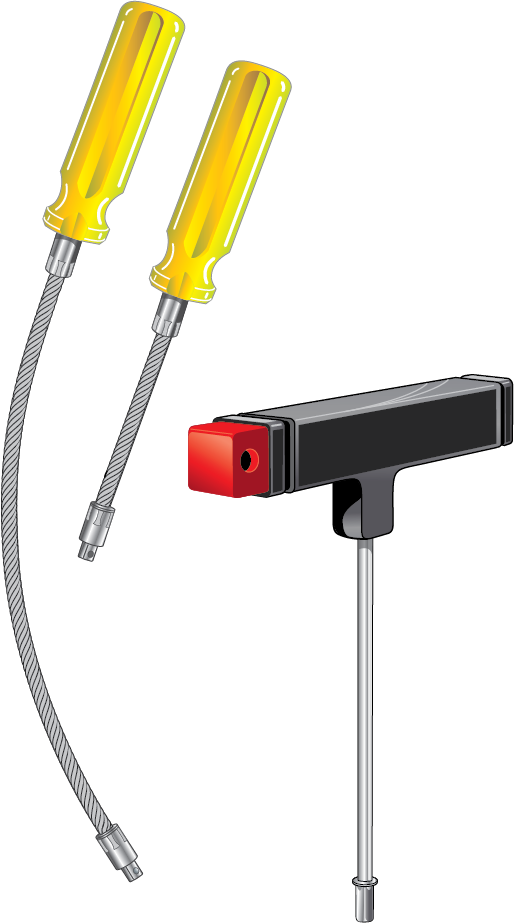 SENSIBLE PRODUCTS FLEXIBLE SHAFT NUT DRIVER KIT FSND-1