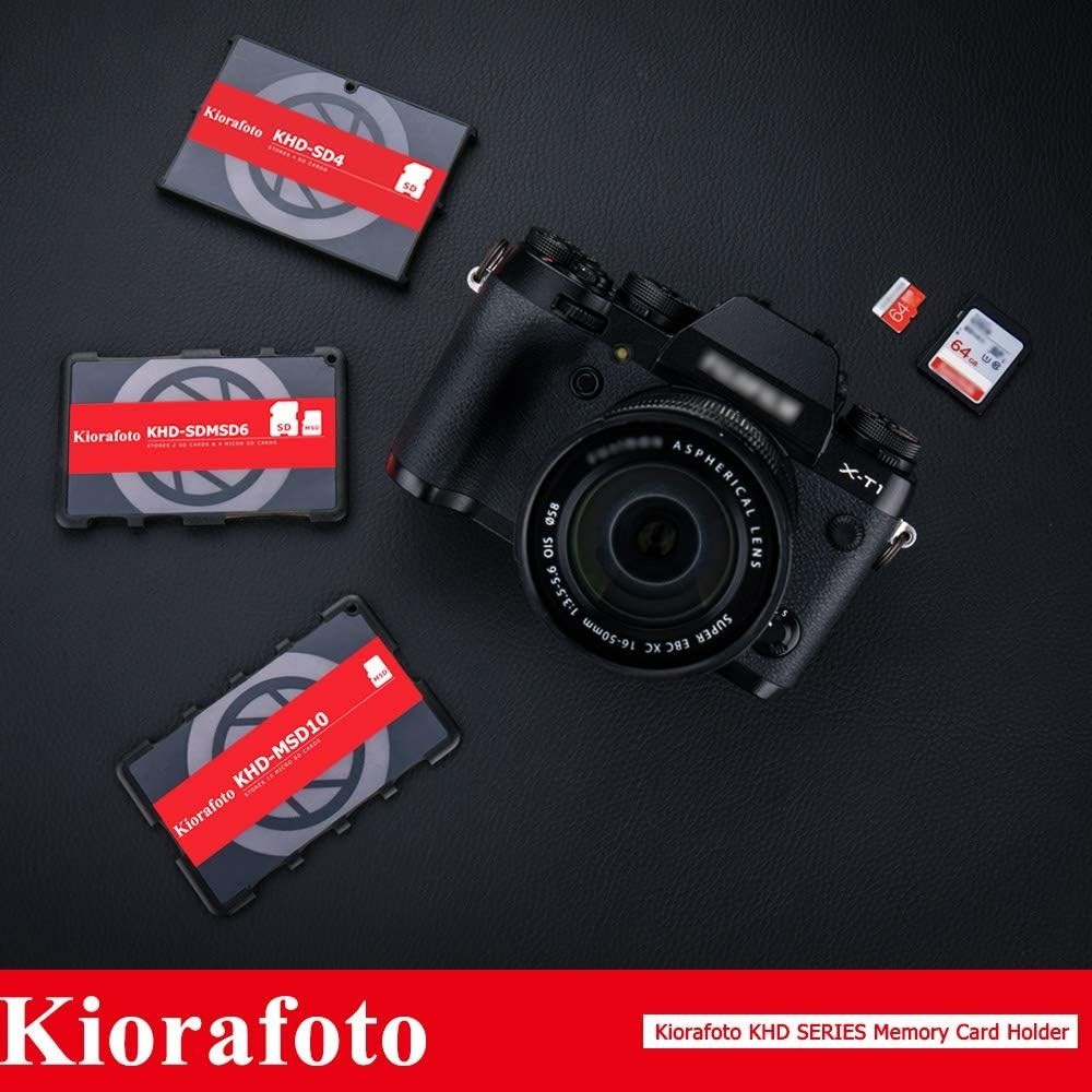 Elegant 10-Slot MicroSD Memory Card Keeper - Compact & Lightweight Case