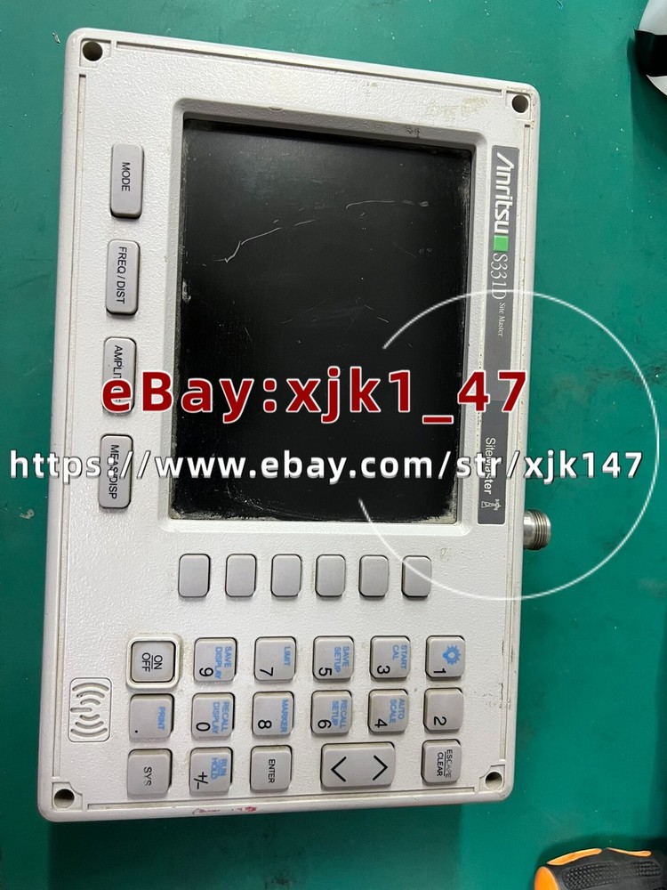 Anritsu S331D Site Master Cable & Antenna Analyzer with power adapter